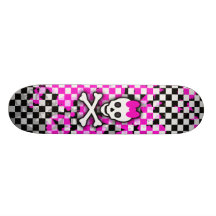 Princess Skalle Flicka Skateboard