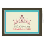 Princess Tiara Tacka-Du Kort (aqua)