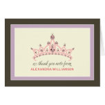 Princess Tiara Tacka-Du Kort (lavendel)