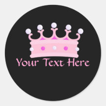 PrincessPartyCrown2 Klistermärke