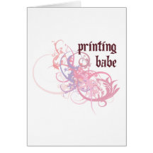 PrintingBabe Kort