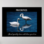 Prioriteter Affisch