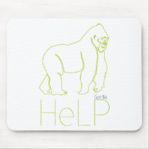 Prioritetsart: Gorilla Musmattor