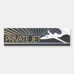 Privat jetflygplan bildekaler