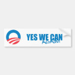 Pro-Obama - JA KAN VI IGEN Bildekal