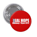 PRO-ROMNEY - ROMNEY RYAN ÄR VERKLIGT HOPP -- .png Pins