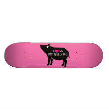Pro Skateboard för krukabukgris