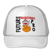 Pro sock monkey för framtida basket mesh kepsar