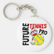 Pro sock monkey för framtida tennis nyckelring