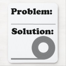 "Problemlösning" Mousepad Mus Mattor