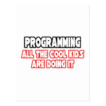 Programmera… kalla ungar vykort