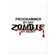 ProgrammerareZombie Vykort
