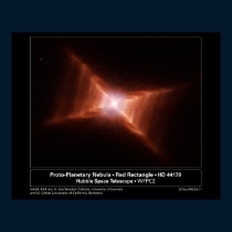Proto-PlanetaryNebula-RedRectangle affischer