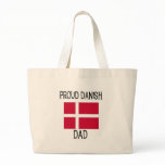Proud Danish Dad Tote Bag
