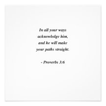 PROVERBS3:6 PERSONLIGA TILLKÄNNAGIVANDEN