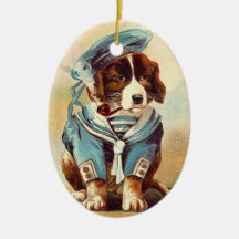 Prydnad för jul för Victoriansjömanhund Julgranskula