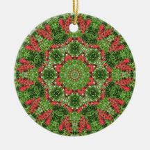 Prydnad för julfredMandala Julgranskulor