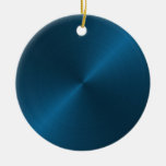 Prydnad för personlig för blåttSheen jul Julgranskula