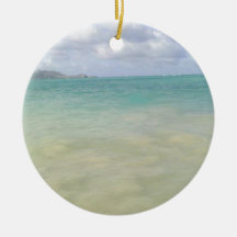 Prydnad för vatten för Kailua strandfrikänd Julgranskulor