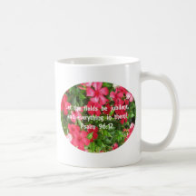 Psalm96:12 - blommor kaffe koppar