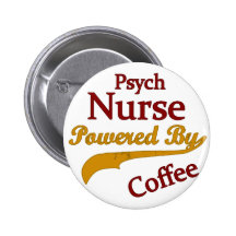Psych Norse som drivas av kaffe Knapp Med Nål