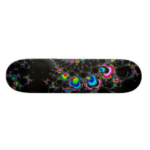 Psychedelace - Fractal Anpassad Skate Board