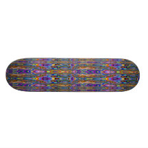 Psychedelic design för Jake Skateboard
