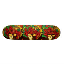 psychedelic popkonstskateboard
