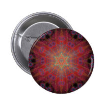 Psychedelic radiellt konstverk: knapp