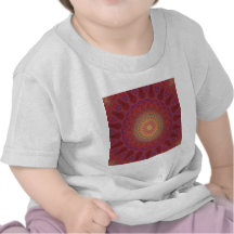 Psychedelic radiellt mönster: tröjor