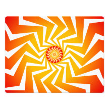 Psychedelic spiralt mönster: Vektorkonst: Personliga Tillkännagivanden