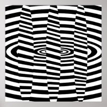 Psychedelic springasnurrande - kasinokonst posters