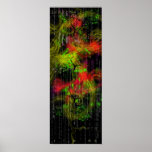Psychedelic vishet print