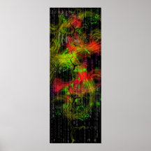 Psychedelic vishet print