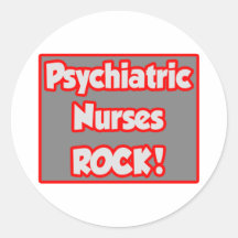 Psykiatrisk sjuksköterskasten! klistermärken