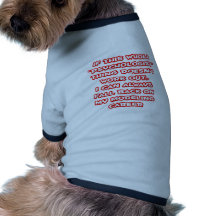 Psykologhumor… som modellerar karriär hund tshirt