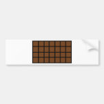pub av chokladsymbolen bildekal