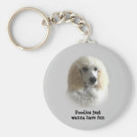 Pudel Keychain Nyckelring