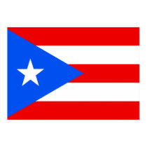 Puerto Rico flagga affischer