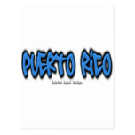 Puerto Rico grafitti Vykort