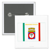 Puglia flagga knapp