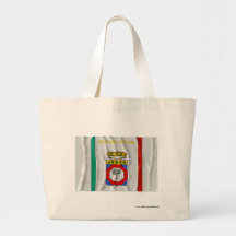Puglia som vinkar flagga tote bag