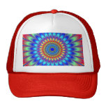 Pulserar färgillusion trucker keps