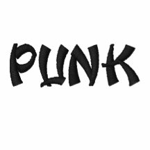 Punk Broderad Munkjacka