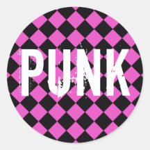 Punk Deco klistermärke