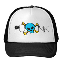 PUNK- OCH CROSSBONESTRUCKERKEPS