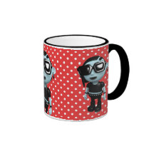 Punksolglasögon för 3d Goth Mugg