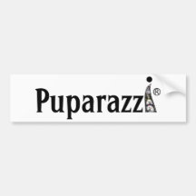 Puparazzi logotyp bildekaler