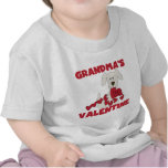 Puppy Dog Grandma's Valentine T-shirts