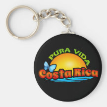 Pura Vida Costa Rica Nyckel Ringar